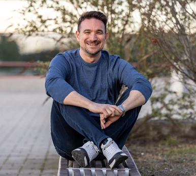 Roland in casual setting